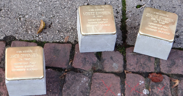 Crailsheimer „Stolpersteine“
„Stolpersteine“ erinnern an die Opfer der nationalsozialistischen Gewaltherrschaft